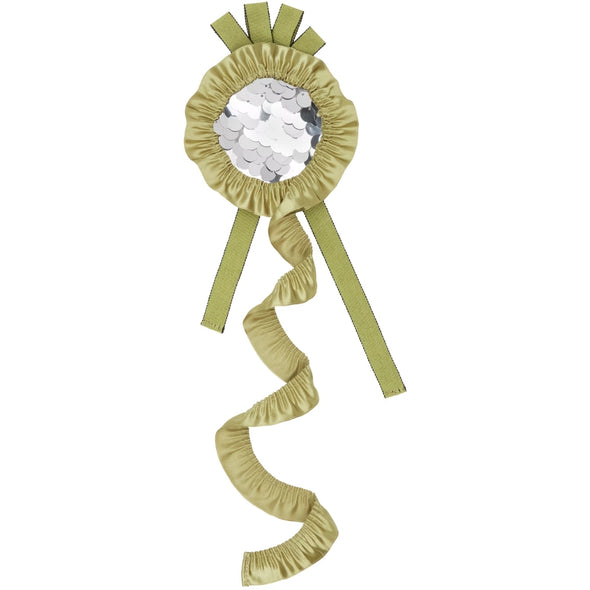 Green Livestock Rosette Brooch by Edward Cuming