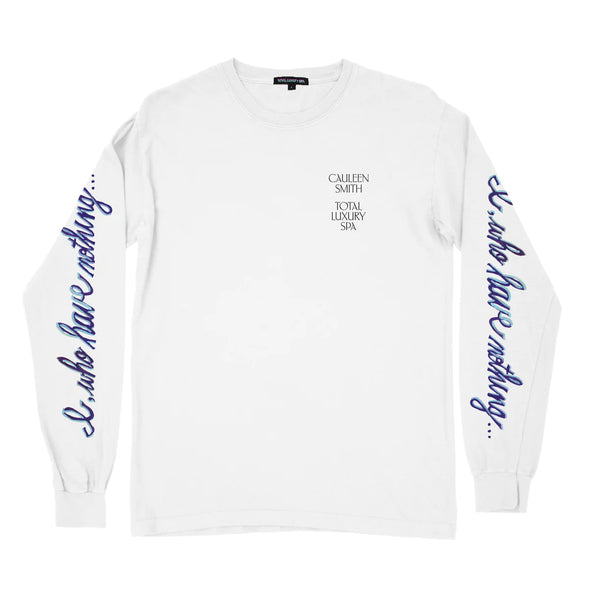 I, Who Have Nothing Long Sleeve T-Shirt By Cauleen Smith