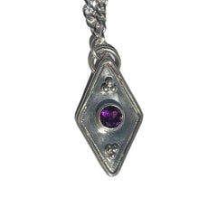 Amethyst Portal Necklace by Sydney Kay Jewelry