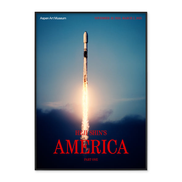 Heji Shin's America Part One: An Exhibition Poster by Heji Shin