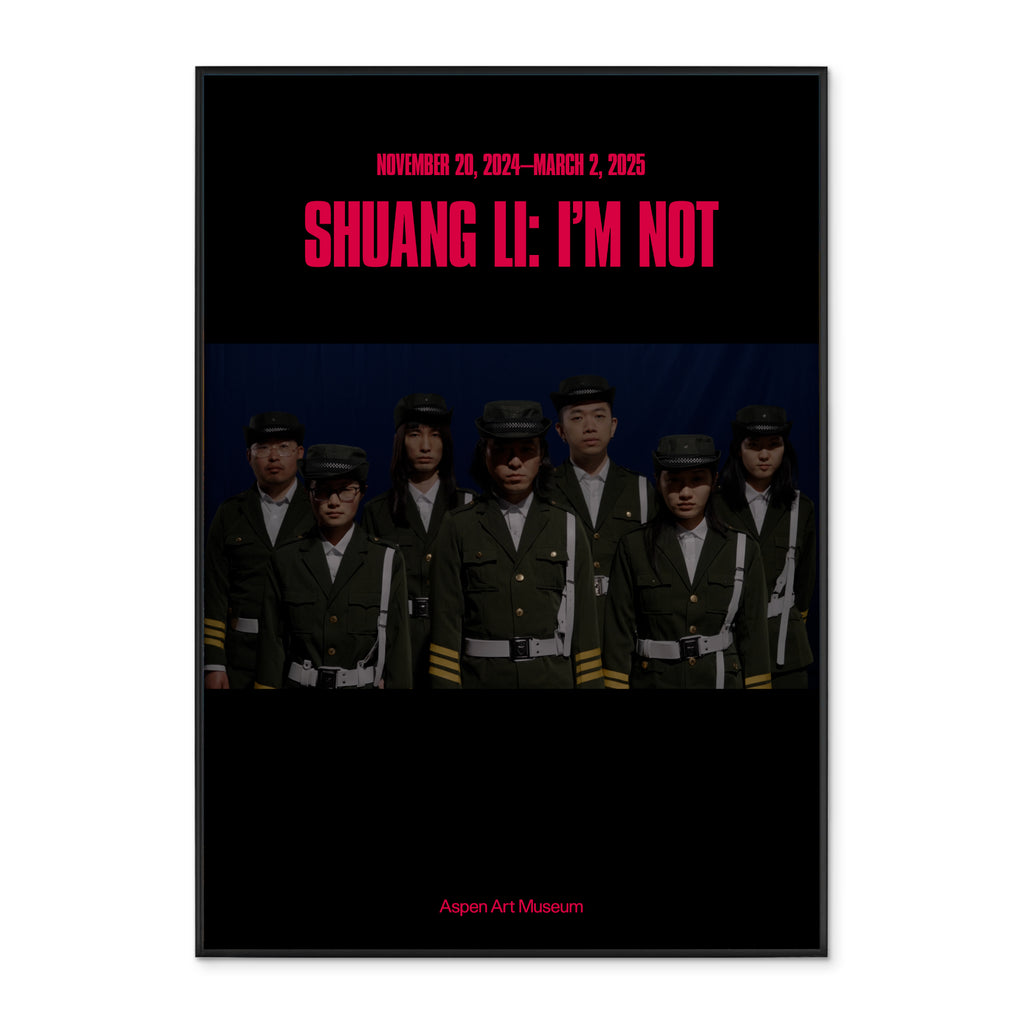 I'm Not: An Exhibition Poster by Shuang Li