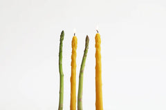 Asparagus Beeswax Tapers