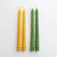 Asparagus Beeswax Tapers