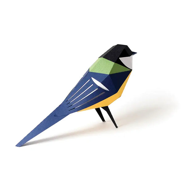 Great Tit - Bird 3D Paper Figure By Plego