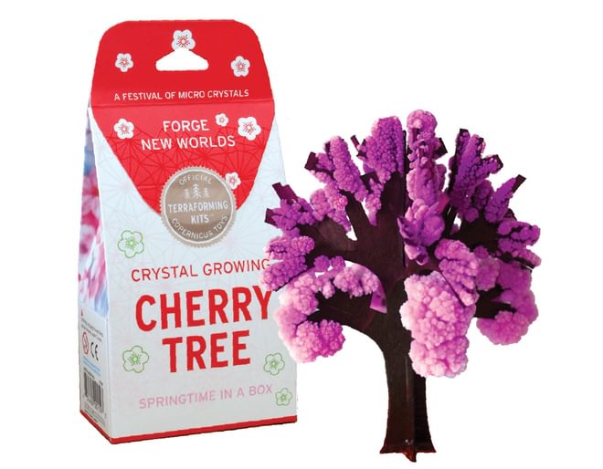 Crystal Growing Cherry Tree