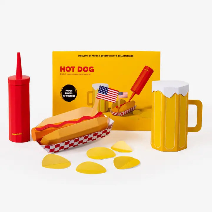 3D Paperfood Hotdog By Cinqpoints