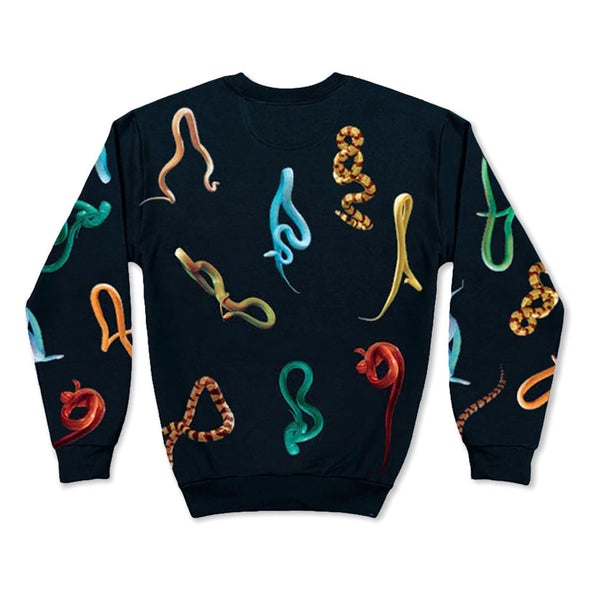 Snakes Sweatshirt by Toiletpaper