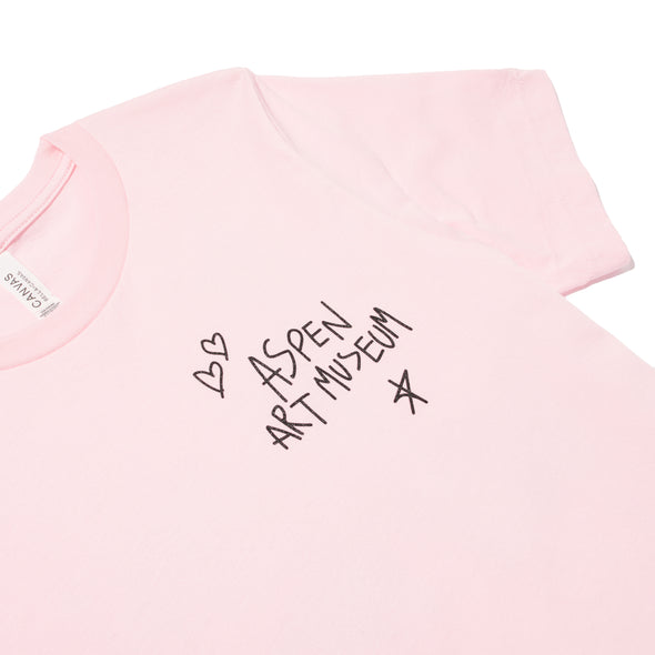 Pink Tee by Giles Round